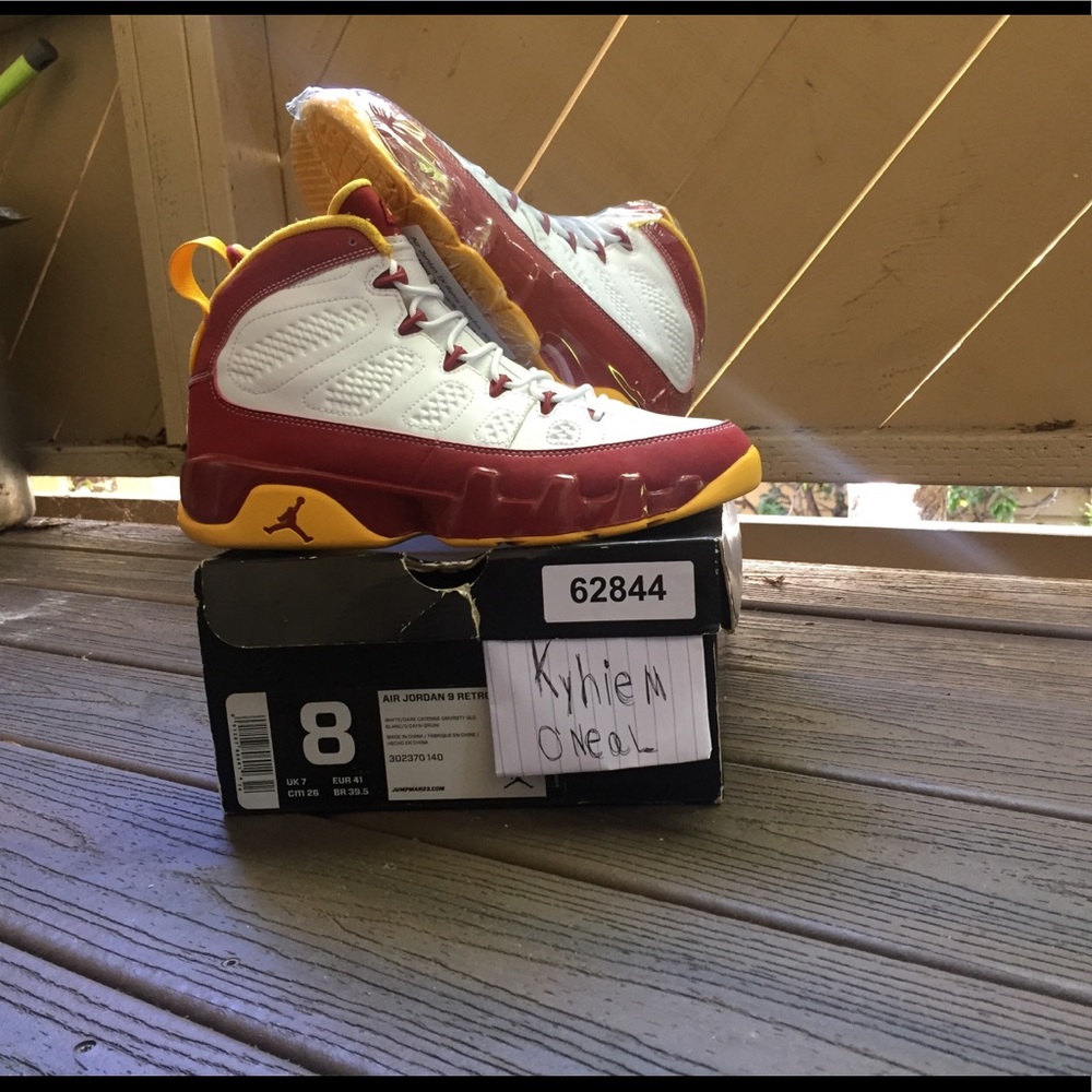 Jordan 9 Crawfish Size 8